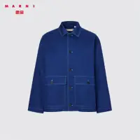 在飛比找蝦皮購物優惠-全新 Uniqlo MARNI 寬版工作外套 M