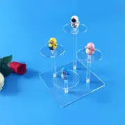 Cake Dessert Display Stand Acrylic Perfume Storage Rack DIY Toy Figure Organizer