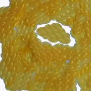 3D Yellow Sky Cloud Sequin 1.5 inch Dimensional Reflector Paillettes Made in USA