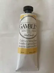 Gamblin Artist Oil Paint Cadmium Yellow Deep 37 Ml Series 4 Opaque