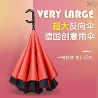 在飛比找樂天市場購物網優惠-全新 雨傘 反向傘 創意反向雨傘 雙層C型反向傘 免持汽車反