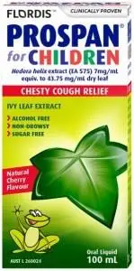 SFI HEALTH Prospan For Children Chesty Cough Relief Cherry Flavour Oral Liquid 100ml