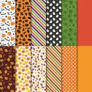 120 Sheets Halloween Tissue Paper Ghost Bat Spider Web Halloween Pattern Pape...