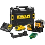 DeWALT MULTI LASER LEVEL KIT 3x360° 18V 2.0Ah Green,Pendulum Lock DCE089D1G18-XE