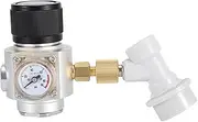 NDNCZDHC Beer Regulator Charger Portable Co2 Charger Regulator Beer Keg Liquid Regulator for Brewing Beer