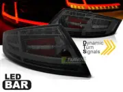 Luces traseras LED LTI para for AUDI TT 8J 06-14 envío gratuito de humo LDAUD3WL