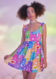 [Dolls Kill x Care Bears] Dream Chaser Babydoll Dress