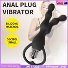 Anal Vibrator Sex Toy Anal Beads Gay Prostate Vibrator Butt Plugs Couple Sex