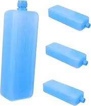 4pcs Box Portable Cooling Packs for Freezer Energy Efficient Ice Storage Box for Air Cooler Quiet Design for Home and Office Use Durable Ice Cube Storage