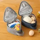 Portable Triangular Insulation Bag Mini Student Rice Ball Bag