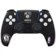 NBA Brooklyn Nets PS5 Controller Skin - Brooklyn Nets Distressed