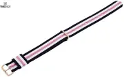 Daniel Wellington Southampton Rose Women's Multicolour Nylon Watch Strap 0706DW