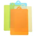 12pcs Cutting Board Portable Foldable Outdoor Soft Cutting Board Home Supplies