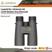 Leupold Bx-1 Mckenzie Hd 12x50 Shadow Grey Binocular Waterproof #le181175