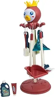 BESPORTBLE Toddler Broom Mop Set Boys and Girls Cleaning Toys Educational Plaything for Boys Girls