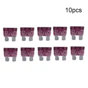 Automotive ATO Flat Fuses 40A Pack of 10 Blade Fuses for Vehicle Electrical Use