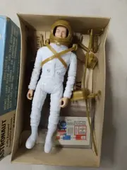 Louis Marx Toys Kennedy Space Center Johnny Apollo Astronaut Figure - Rare Boxed