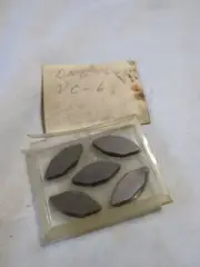 NOS Qty.5 Repack Valenite DNG543 Grade VC6 Carbide Inserts (A20)