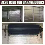 Garage Door Insulation XPE Self-Adhesive Cold Heat Roller Door 10mm thick 990mm