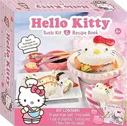 Hello Kitty Sushi Kit – Includes Rice-Shaping Moulds, Sushi-Pressing Spoon, Rolling Mat, Chopsticks, and Recipe Book – Fun and Delicious Creative Activity for Kids Ages 8–12