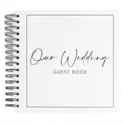 Wedding Guest Book Blank Polaroid No Lines Signing Message Album Writing Wishes