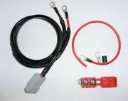 Camper Trailer Caravan Charging Kit Anderson Plug 8 B&S Cable 50Amp Circuit Brk