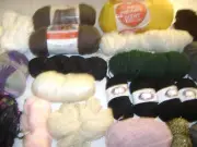 MIXED NEW KNITTING : Cotton, Wool, Silk, Acrylic , Polyester