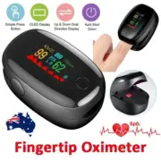 Professional Finger Pulse Oximeter Blood Oxygen Saturation Heart Rate Monitor