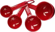 [KitchenAid] Measuring Cups, Measure Cup Set, Empire Red (Pack of 4)