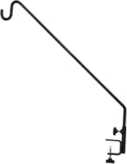 Generic Outdoor Hook Railing Shepherd Hooks Outdoor Plant Hooks Adjustable Plant Brackets Garden Bird Feeder Plant Hangers Bird Feeders for Outdoors Deck Hook for Bird Feeder