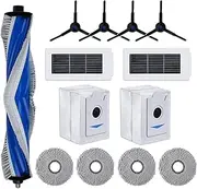 13 Pack Replacement Parts for Ecovacs Deebot X5 Pro Omni, X5 Omni Vacuum Cleaner Robots, 1 Main Brush 2 Dust Bags 2 HEPA Filters 4 Mop Pads 4 Side Brushes