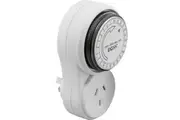 Doss 24HR Analogue Mechanical Time Indoor Wall Plug Switch Timer 240V 2400W Max