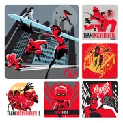 20 Disney Pixar Incredibles 2 Stickers Party Favors Teacher Supply