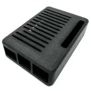K&L Machining 3D Printed PLA Case for Raspberry Pi 5, Matte Black, Protective