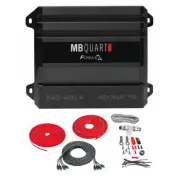 MB Quart FA2-400.4 | 400W RMS 4-Channel Amplifier with Amp Kit