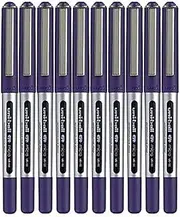 Uni-ball Eye Micro Ub-150 Gel Ink Pen - 0.5 Mm - 10 Pcs - Uni Mitsubishi Pencil (Blue) by Uni-ball