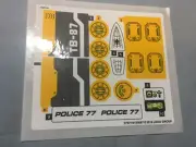 Authentic Lego Unused Sticker Sheet 76059 Doc Ock's Tentacle Trap 27071