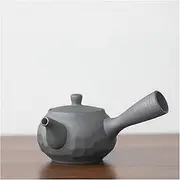 Teapot Rusty Side Handle Pot Ceramic Brewing Teapot Kung Fu Tea Set Rough Pottery Filter Single Pot Small Teapot Tea Kettle FANDIAO