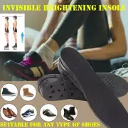 Lift Increase Insert 2.7" Shoe Insoles Air Cushion Heel Taller Height 3-Layer US