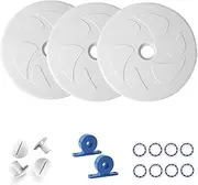 Gekufa Pool Cleaner Replacement kit Compatible with Polaris 180, 280 Including 3 Pcs C6 Large Wheels,8 Pcs C60 Wheel Ball Bearings,2 Pcs C80 Turbine Bearings,4 Pcs C55 Plastic Screws