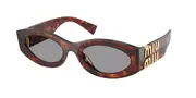 Miu Miu MU11WS 21C40O Men's Sunglasses Tortoiseshell Size 54