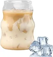 Clear Drinking Glasses, Portable Spiral Coffee Cups, Stemless Espresso Cups, Reusable Glass Drink Cups, Cute Cocktail Glasses, Bourbon Drinkware