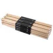 12 Pairs 7A Drum Sticks, Classic Maple Wood Tip Drumsticks for Kids Beginners...