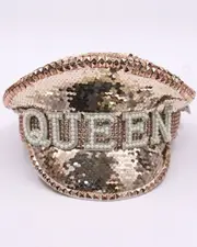 Queen Festival Sequins Hat