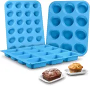 Silicone Muffin Pan, Baking Molds, Food Grade, Cupcake Pans, Bakeware Tools