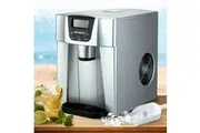Devanti Ice Maker 2L Ice Cube Machine Water Dipenser Silver