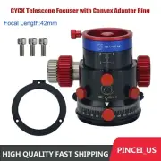 CYCK 42mm Travel Telescope Focuser with Convex Adapter Ring for Sky-Watcher 150