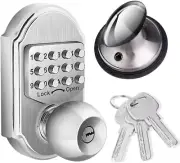 Keyless Entry Door Lock Deadbolt Keypad Sabbath Lock Stainless Steel 100% Mechan