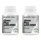2x Biocom Gluco Plus with MSM Capsules 200pcs
