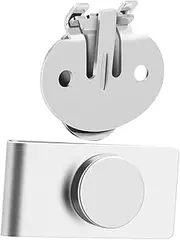 [FOMIYES] 1 Tie Clip for Men Discreet Tie Stay Fastener Minimalist Design Present for Professionals Businessmen Durable Construction